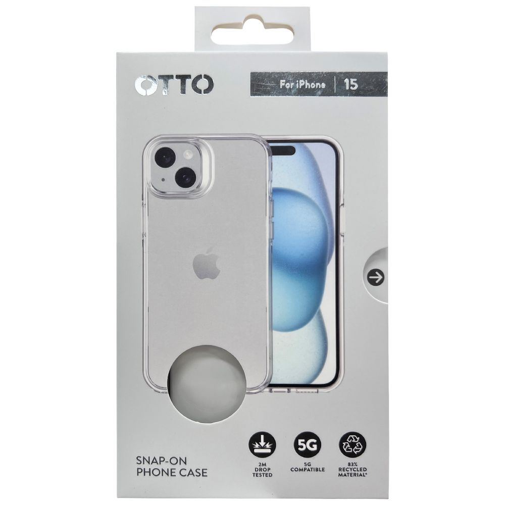 Otto iPhone 15 Case Clear slider