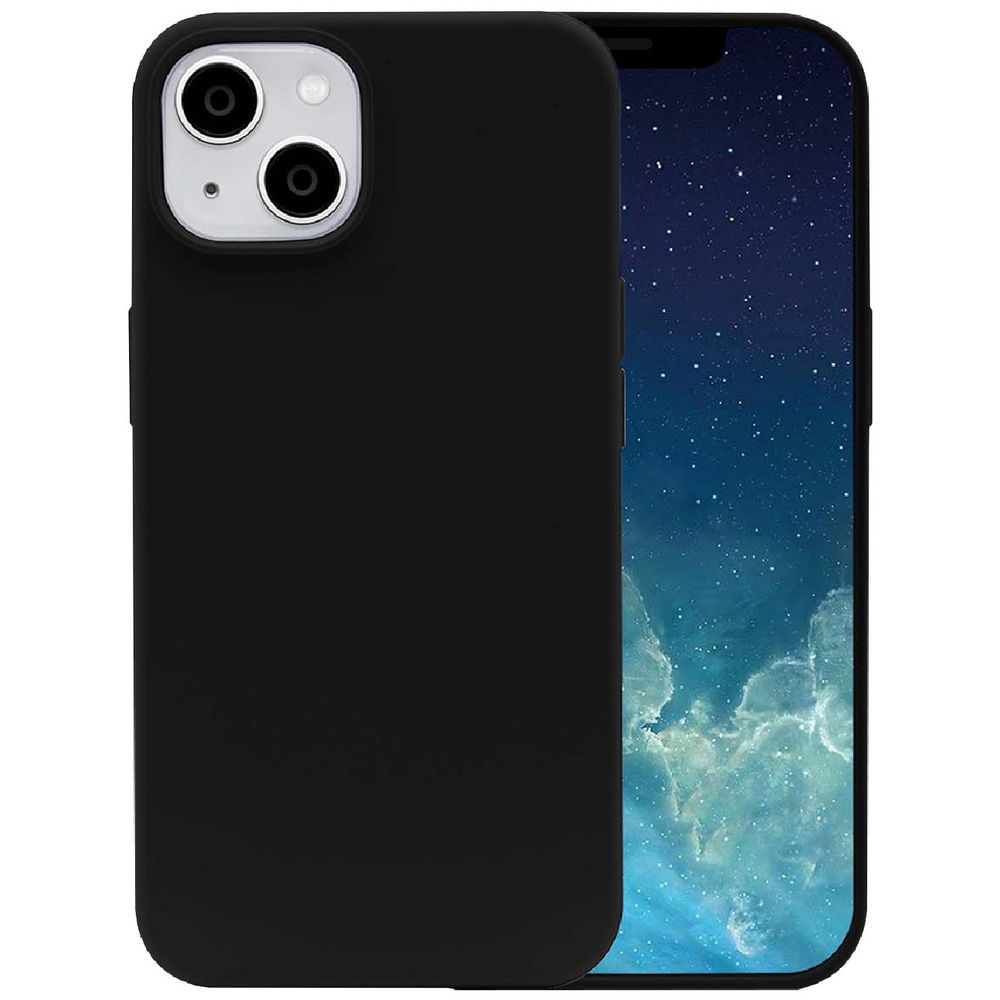 Otto Magnetic Silicone Case for iPhone 14 Black slider