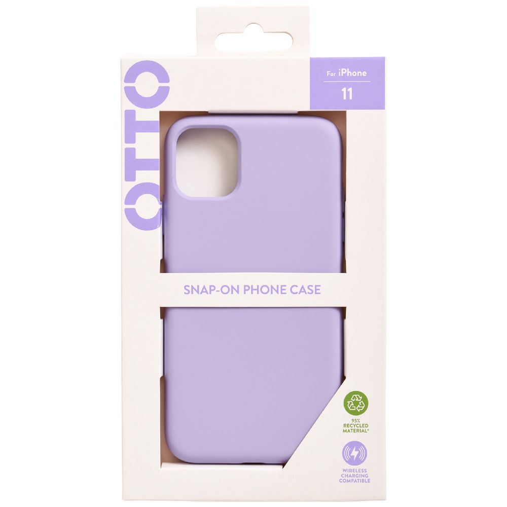 Otto Snap Case for iPhone 11 Purple slider