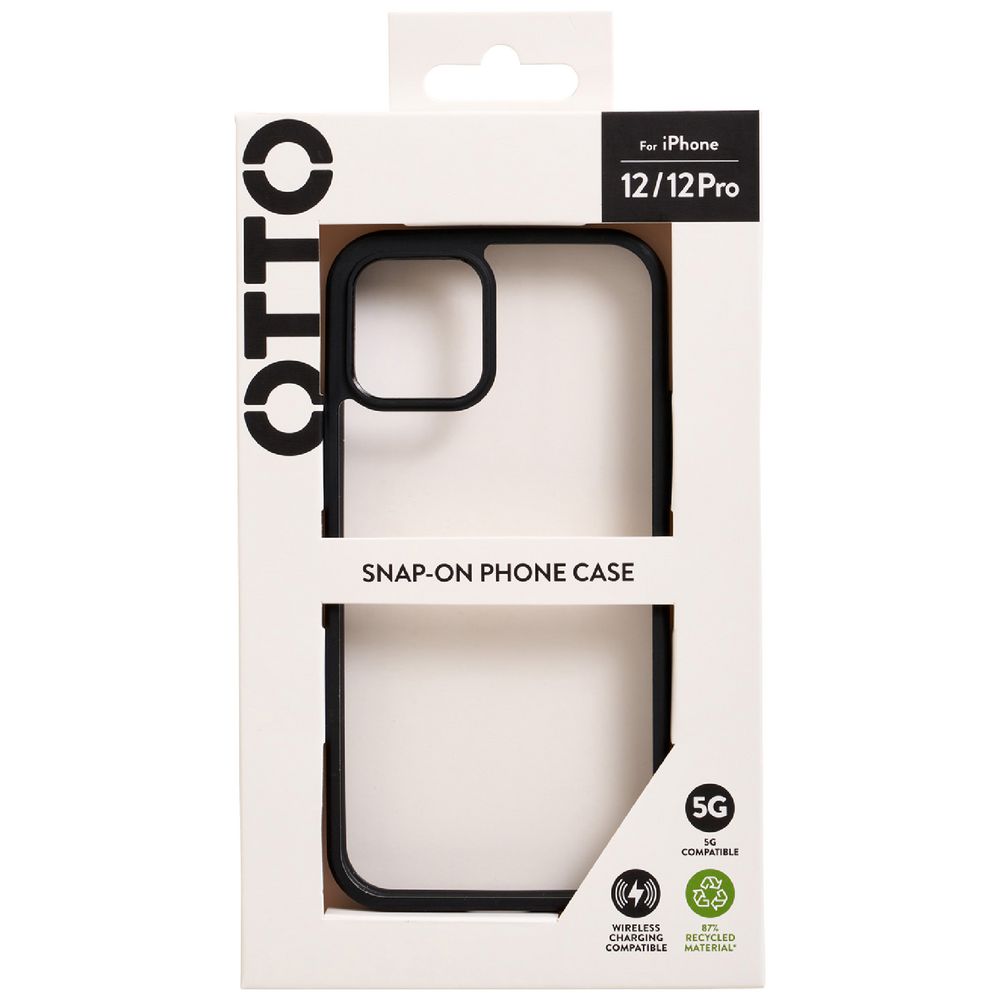 Otto Snap Case for iPhone 12/12 Pro Black slider