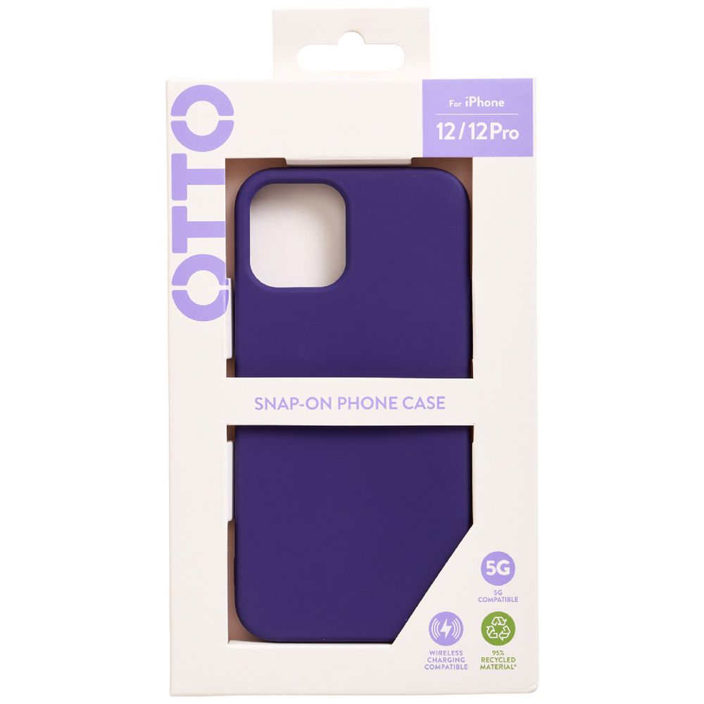 Otto Snap Case for iPhone 12/12 Pro Purple slider