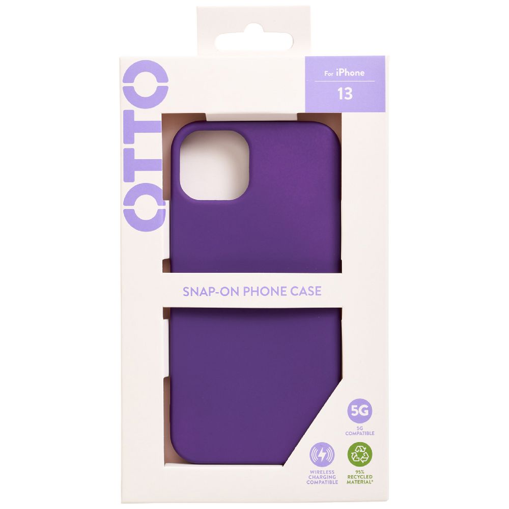 Otto Snap Case for iPhone 13 Purple slider