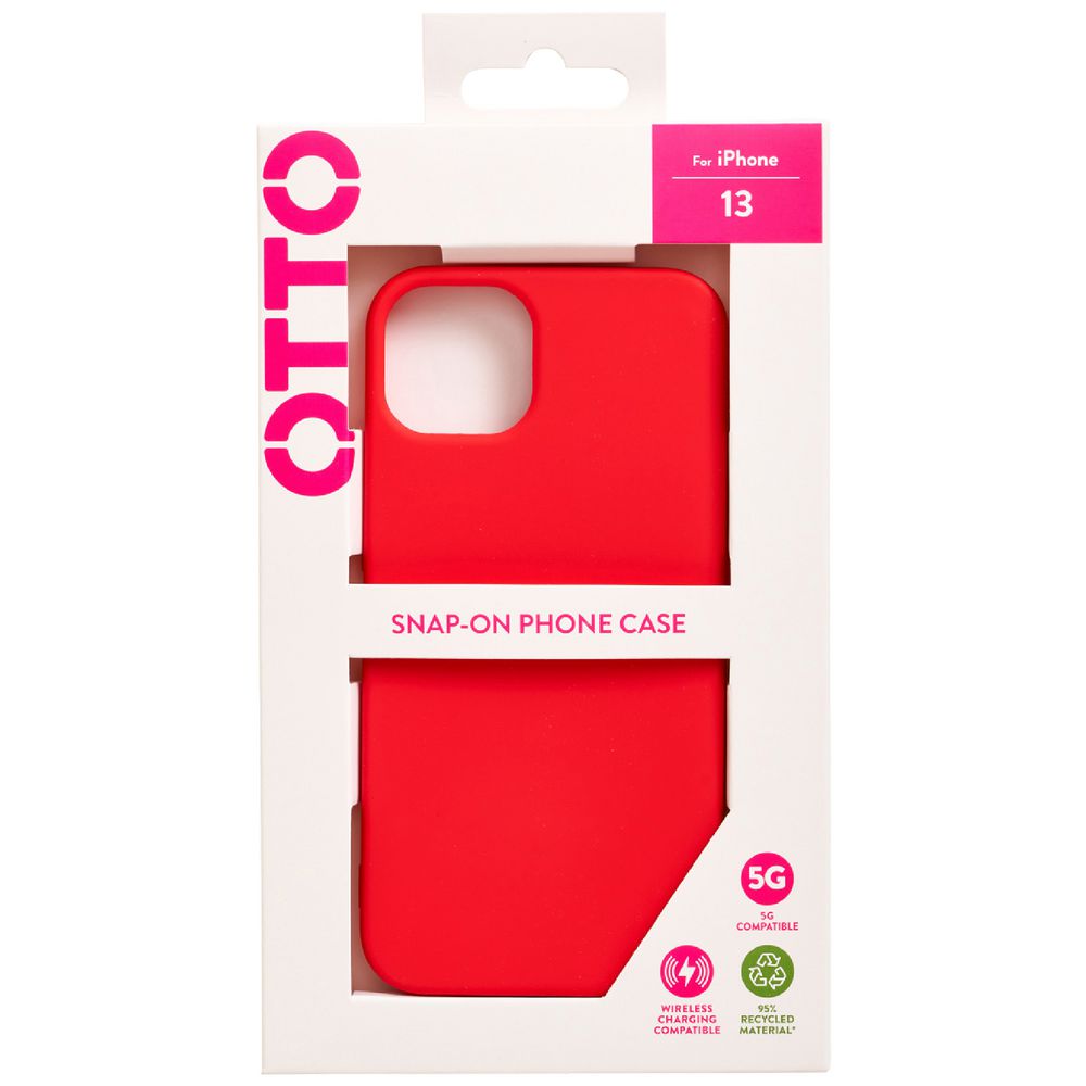 Otto Snap Case for iPhone 13 Red slider