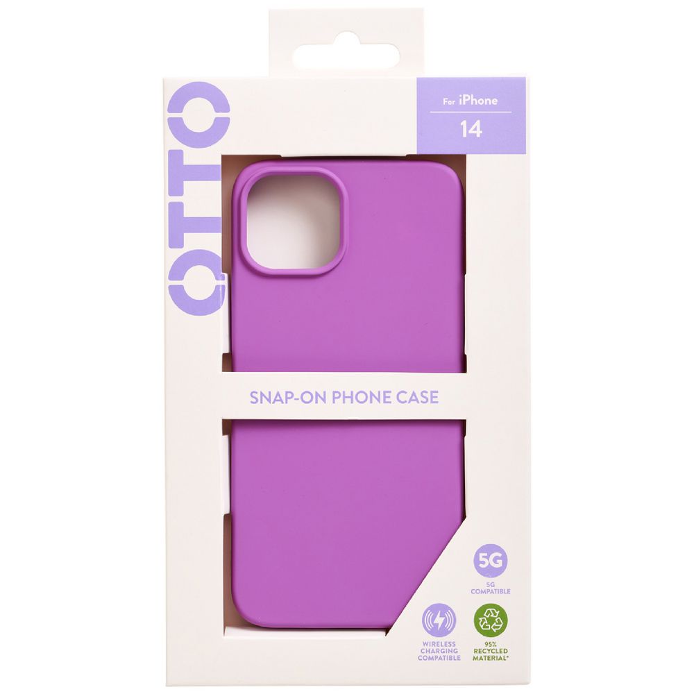 Otto Snap Case for iPhone 14 Purple slider