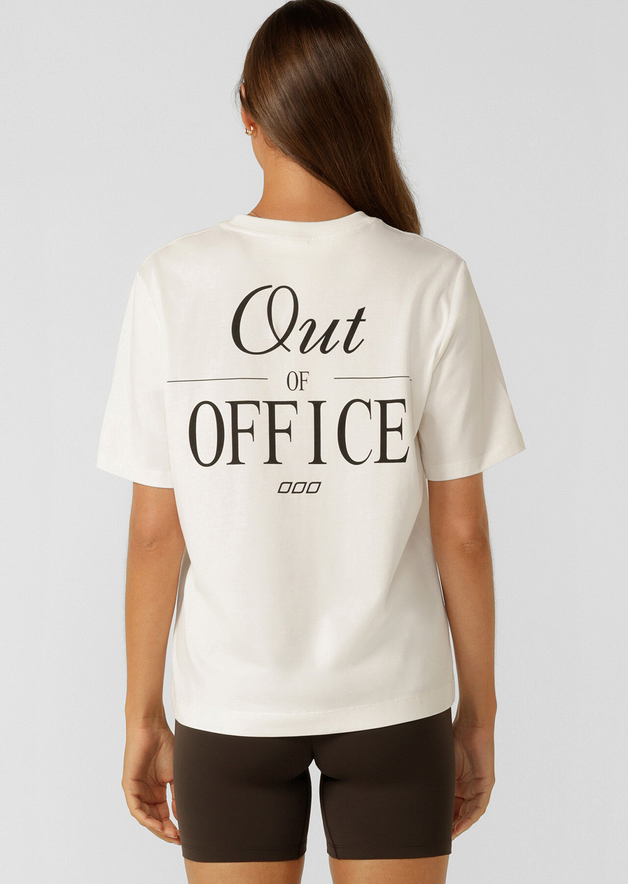 Out Of Office Relaxed T-shirt - Porcelain slider