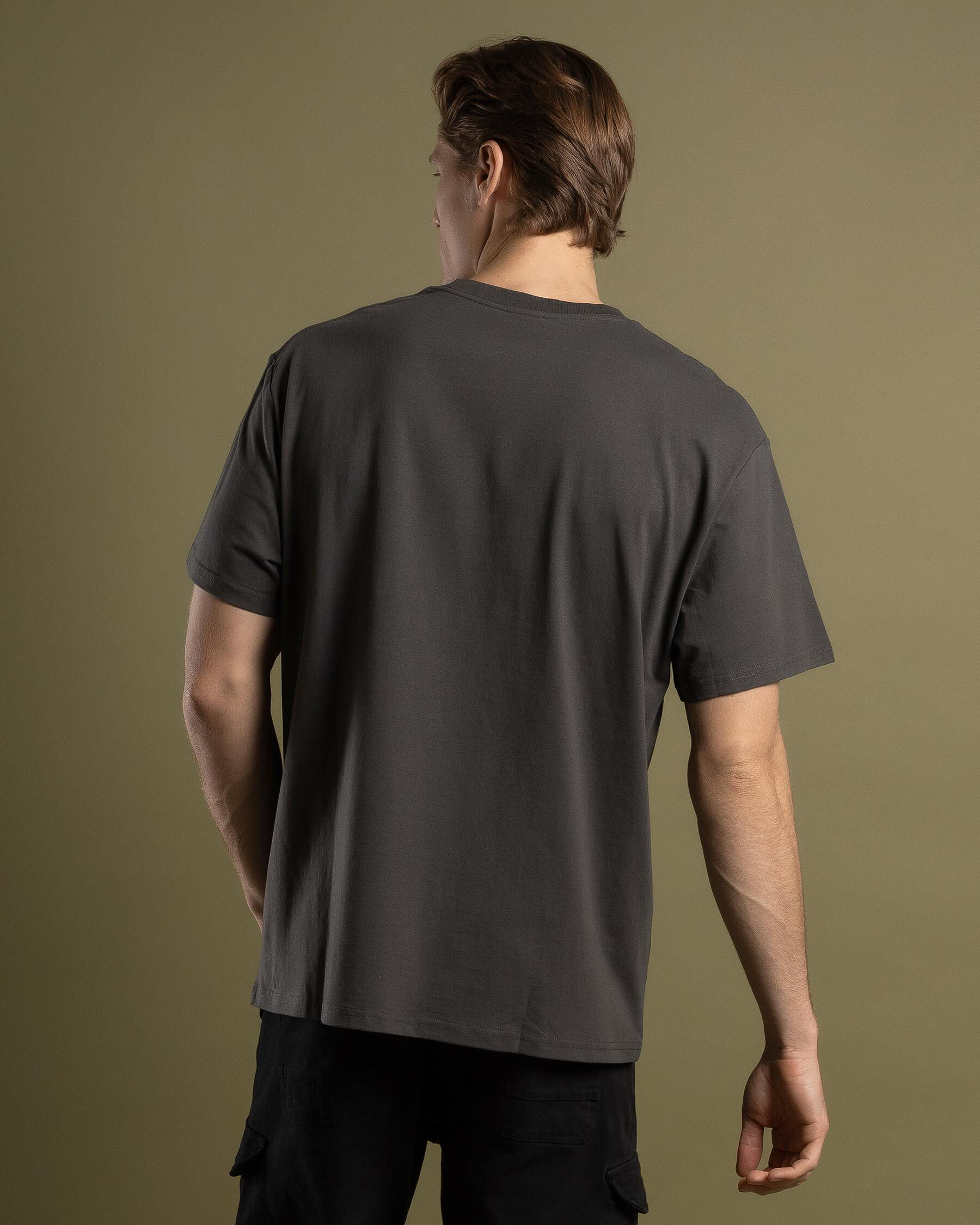 Oval Dot Chest T-Shirt - Washed Black slider