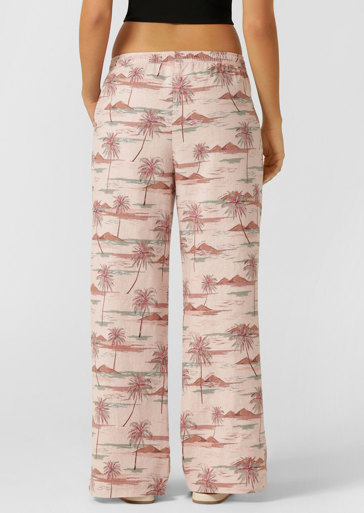 Paradise Palm Weekend Pants - Paradise Palm Print slider