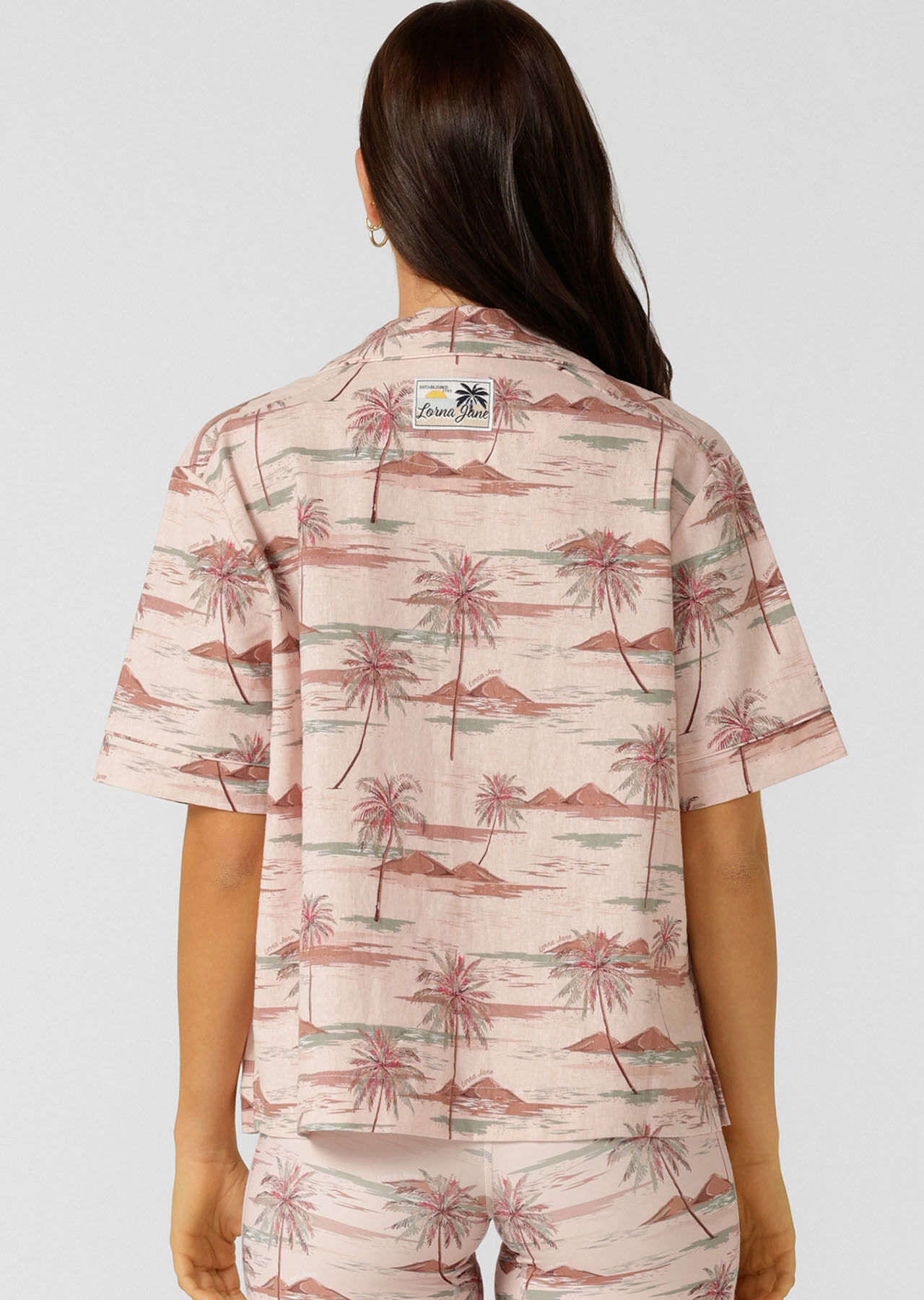 Paradise Palm Weekend Shirt - Paradise Palm Print slider