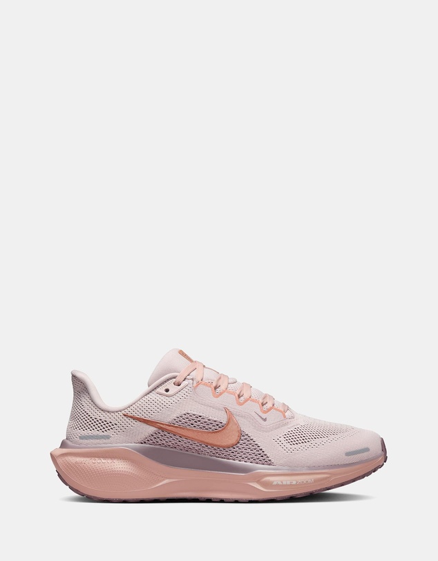 Pegasus 41 - Women's - Silt Red, Mtlc Rose Gold & Particle Pink