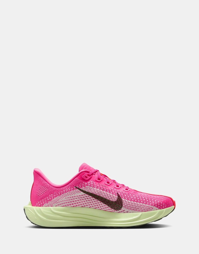 Pegasus Plus - Women's - Hyper Pink, Sequoia & Bright Crimson