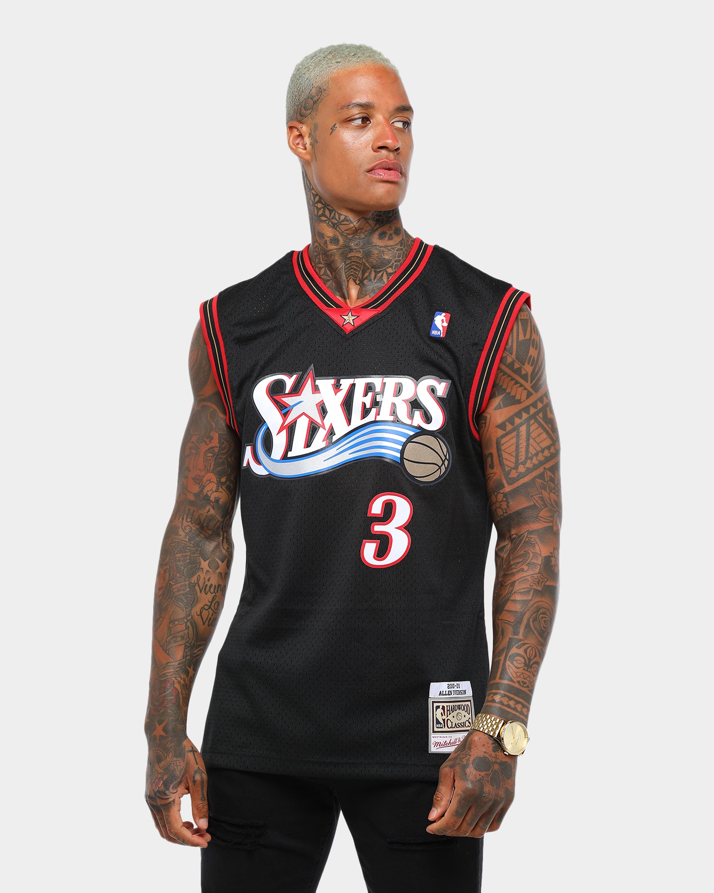 Philadelphia 76ers Allen Iverson #3 Swingman Jersey slider