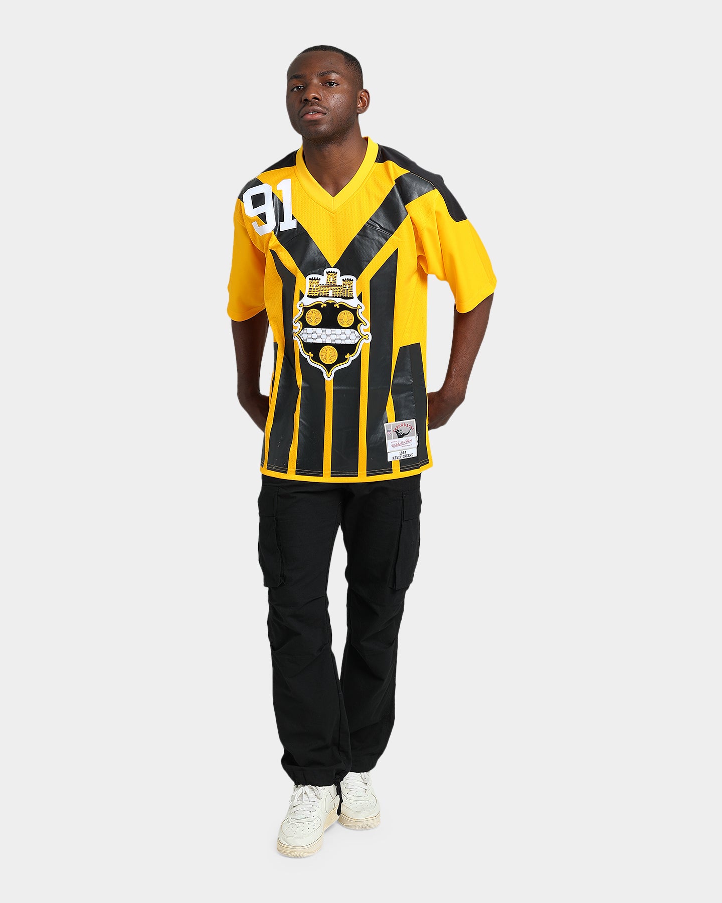 Pittsburgh Steelers Kevin Greene #91 '94-'95 Legacy Jersey slider