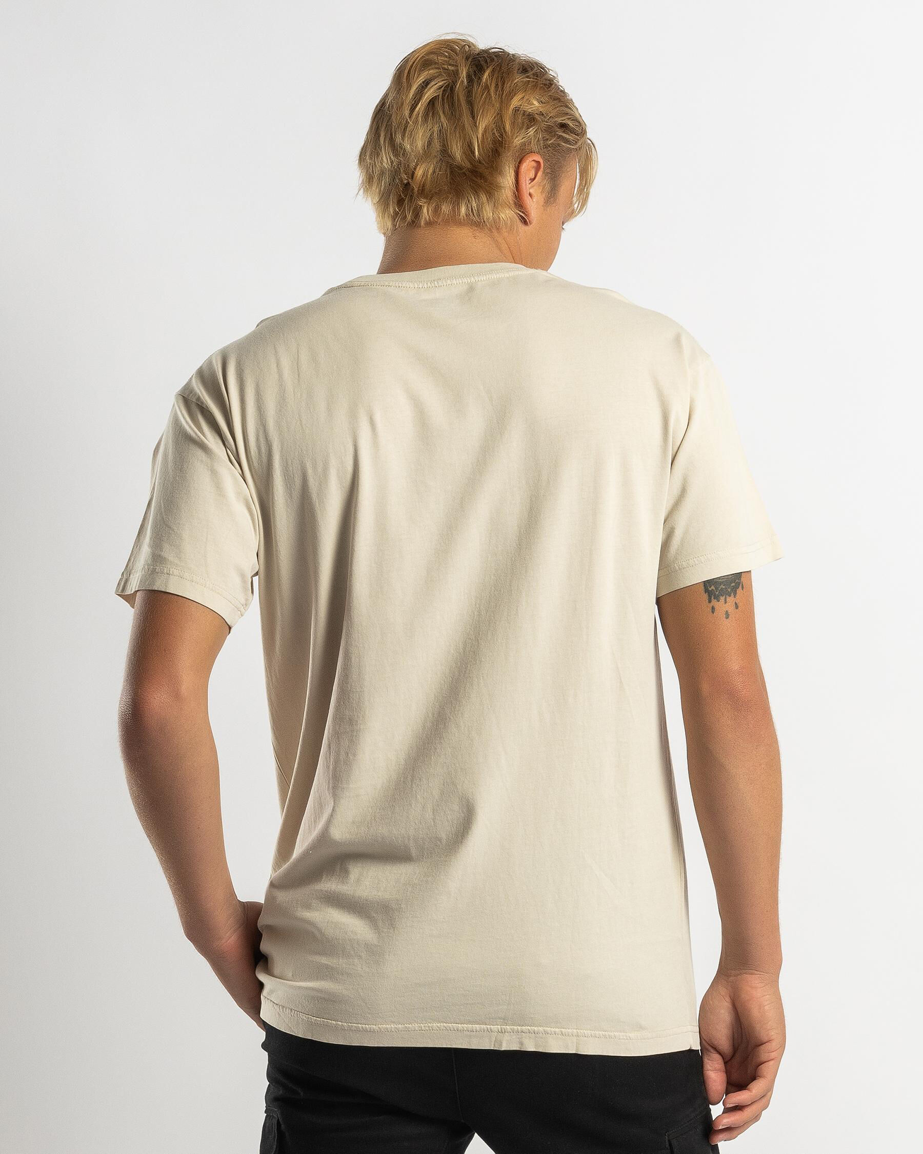 Premium Wave Wash T-Shirt - Cream slider