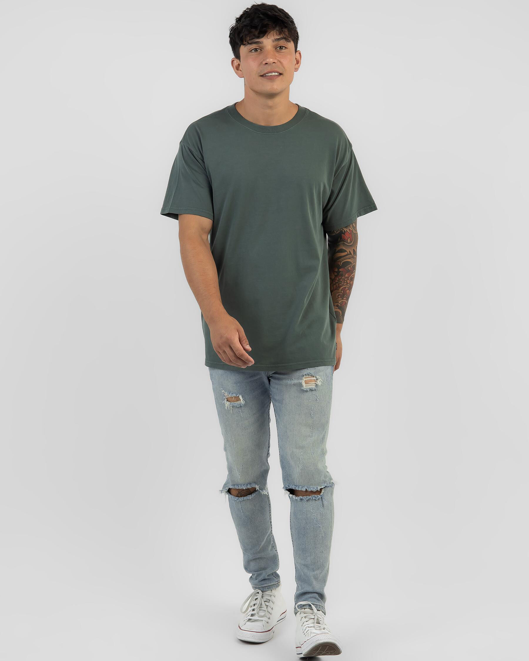 Premium Wave Wash T-Shirt - Cypress slider