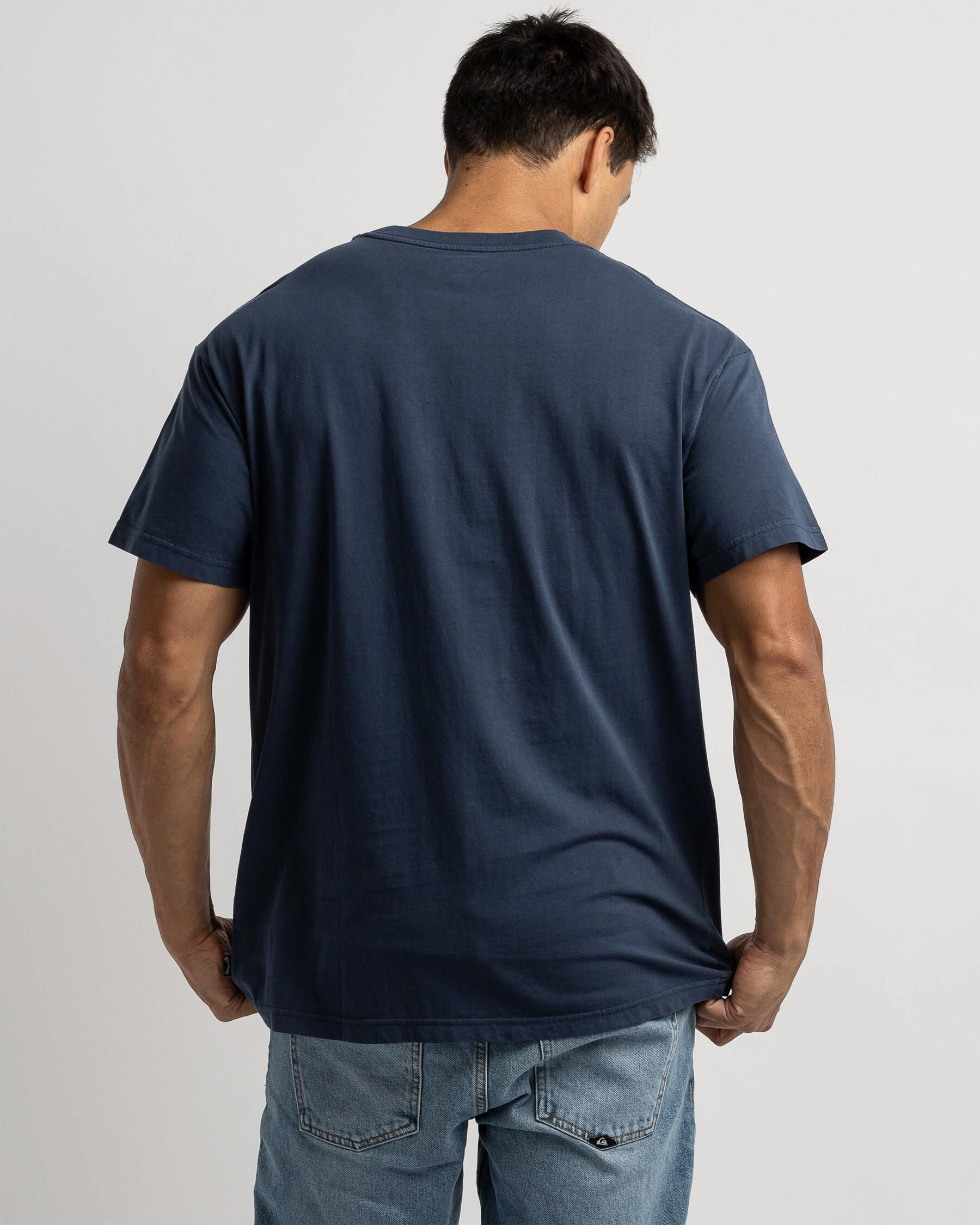 Premium Wave Wash T-Shirt - Dusty Navy slider