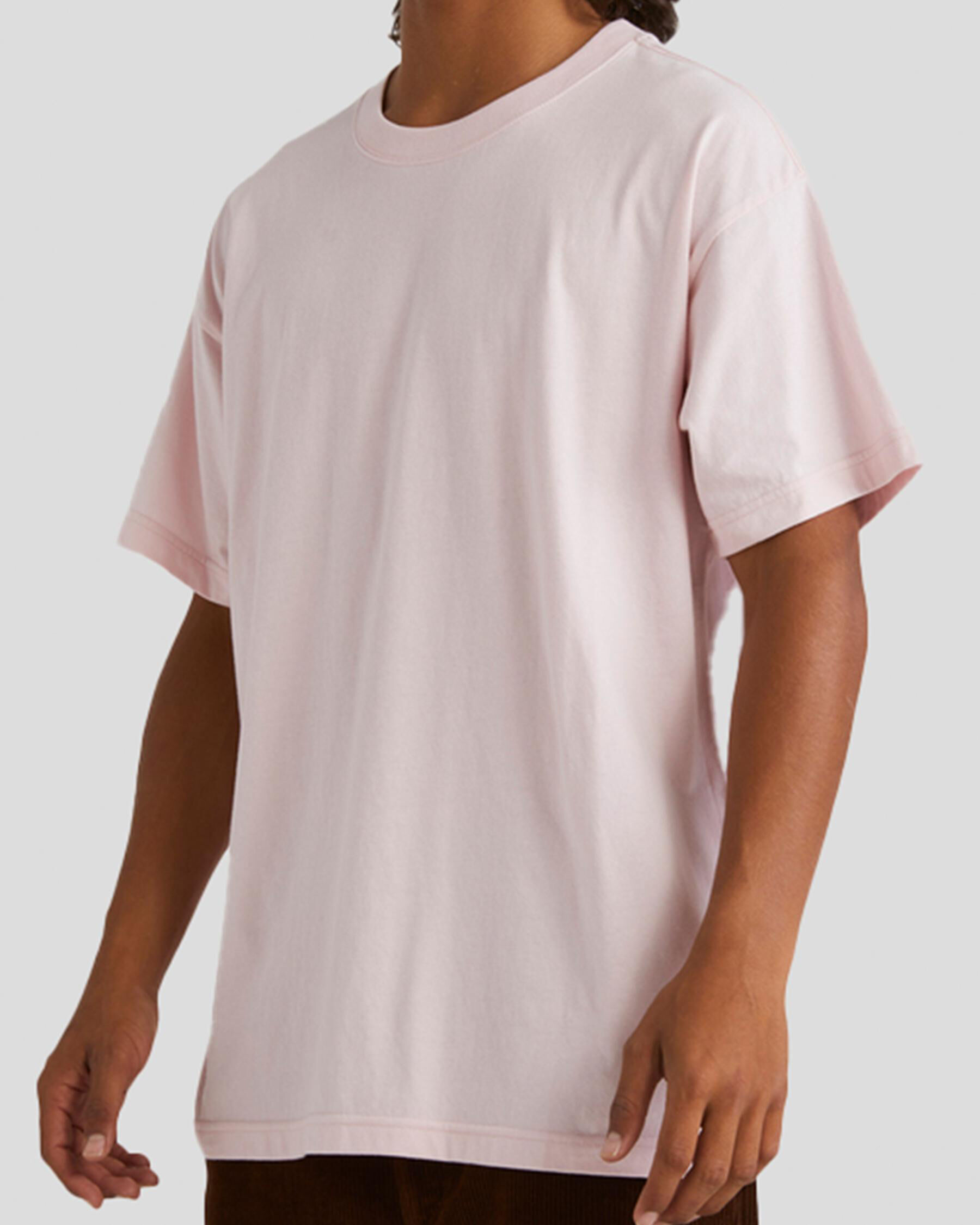 Premium Wave Wash T-Shirt - Pastel Pink slider