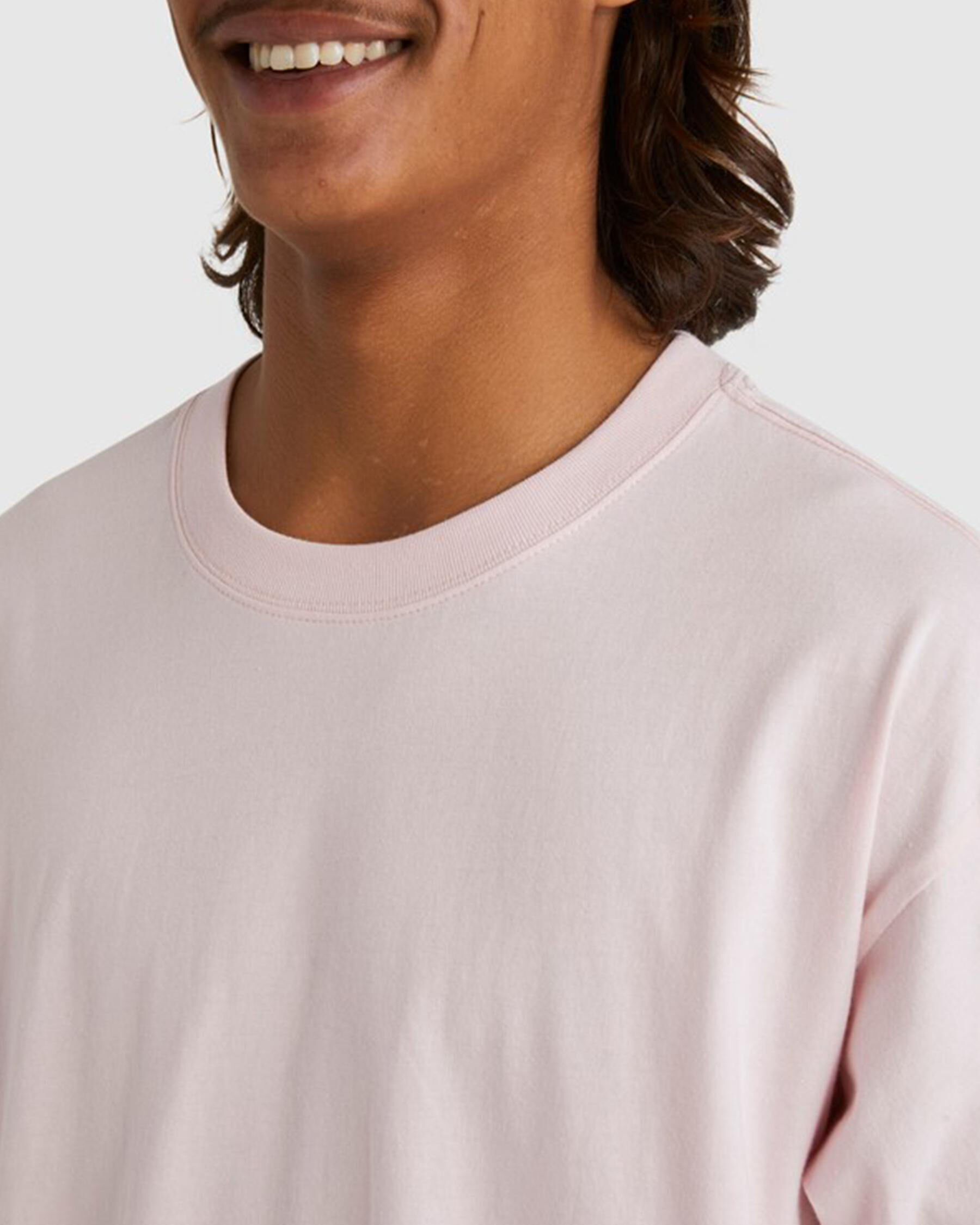 Premium Wave Wash T-Shirt - Pastel Pink slider