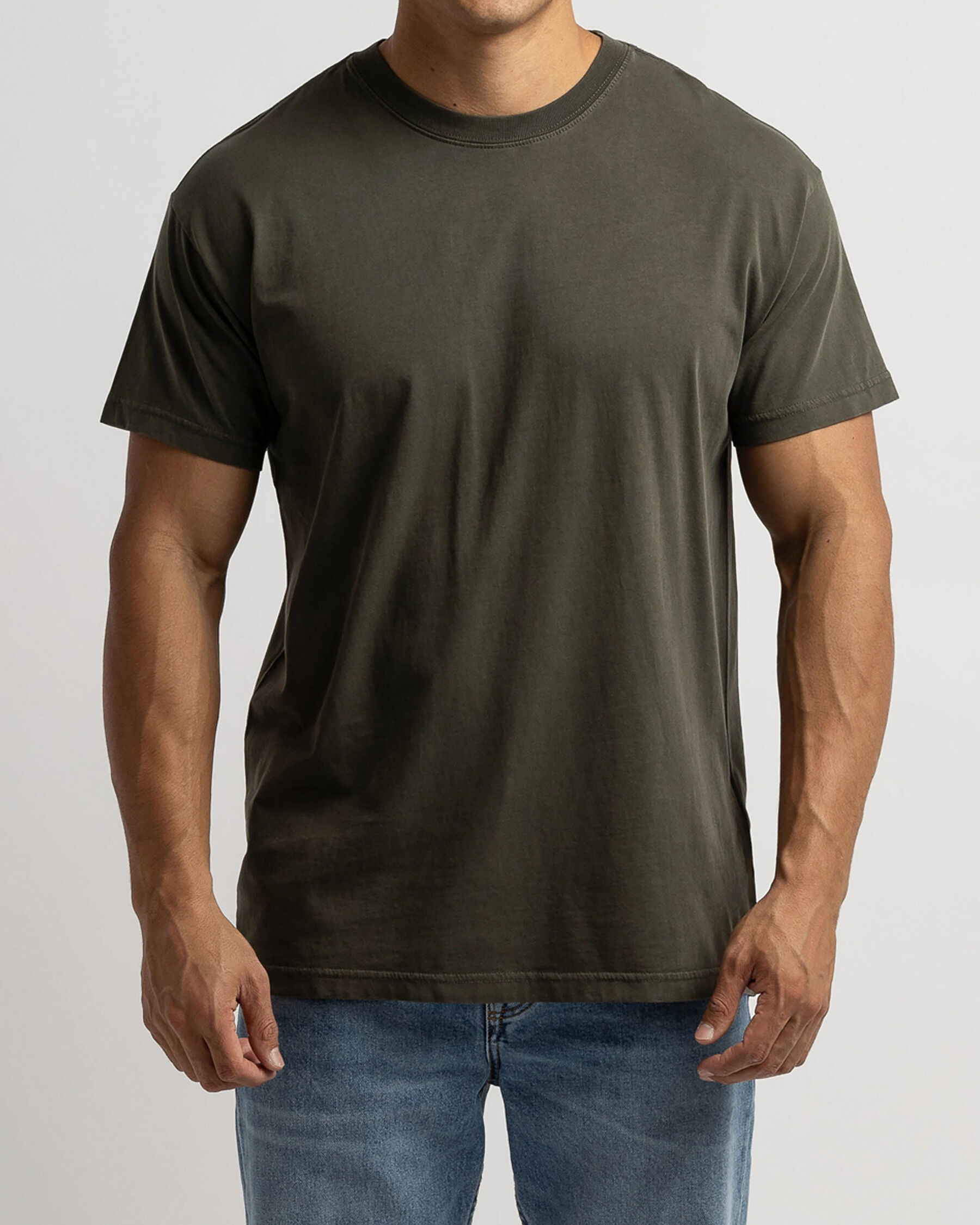 Premium Wave Wash T-Shirt - Seaweed slider