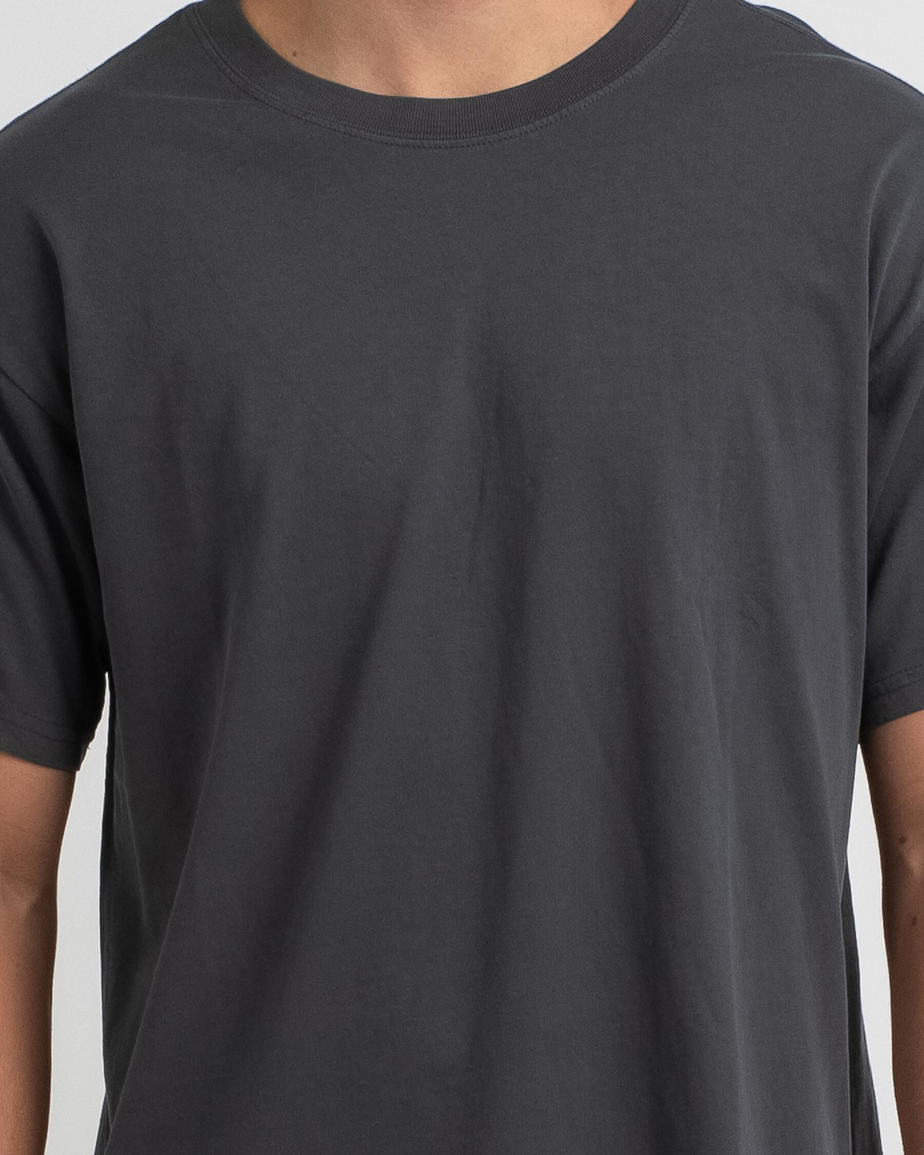 Premium Wave Wash T-Shirt - Washed Black slider