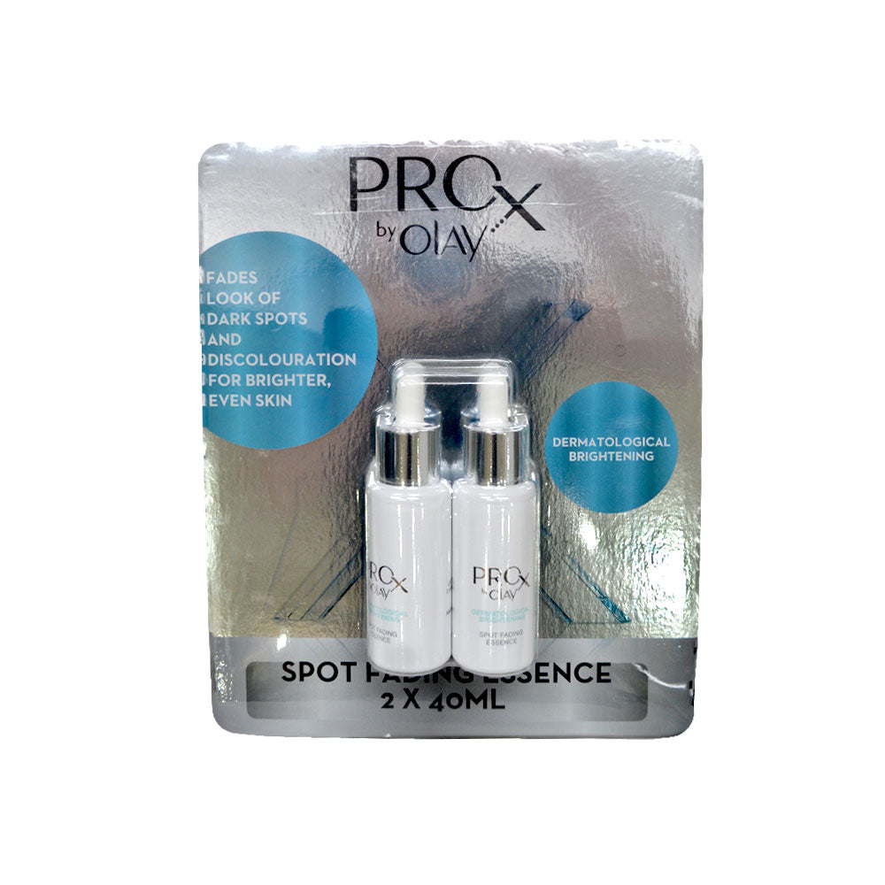 Pro X By Olay Spot Fading Essence Dermatological Brightening 40ml 2pk slider