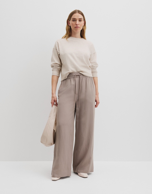 Pull On Sport Pant - Taupe