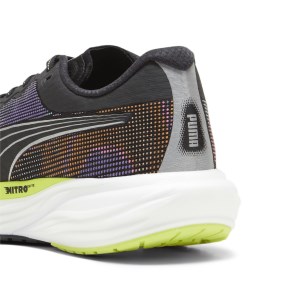 Puma Deviate Nitro 2 Psychedelic Rush - Mens Running Shoes - Black/Lime Pow/White slider