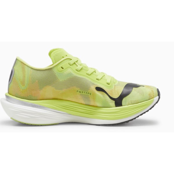 Puma Deviate Nitro Elite 2 Psychedelic Rush - Womens Running Shoes - Lime Pow/Poison Pink/Black slider