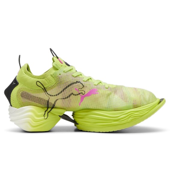 Puma Fast-R 2 Nitro Elite Psychedelic Rush - Womens Road Racing Shoes - Lime Pow/Black/Pink slider