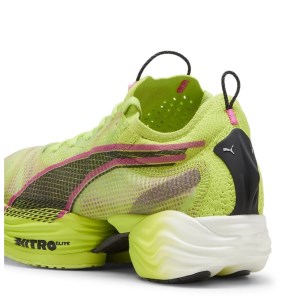 Puma Fast-R 2 Nitro Elite Psychedelic Rush - Womens Road Racing Shoes - Lime Pow/Black/Pink slider