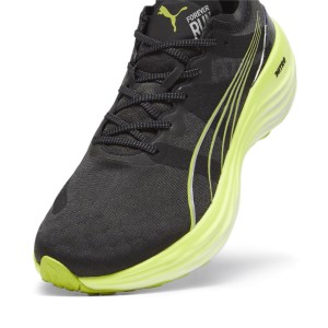 Puma ForeverRun Nitro - Mens Running Shoes - Black/Lime Pow/Mineral Gray slider