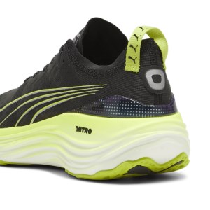 Puma ForeverRun Nitro - Mens Running Shoes - Black/Lime Pow/Mineral Gray slider