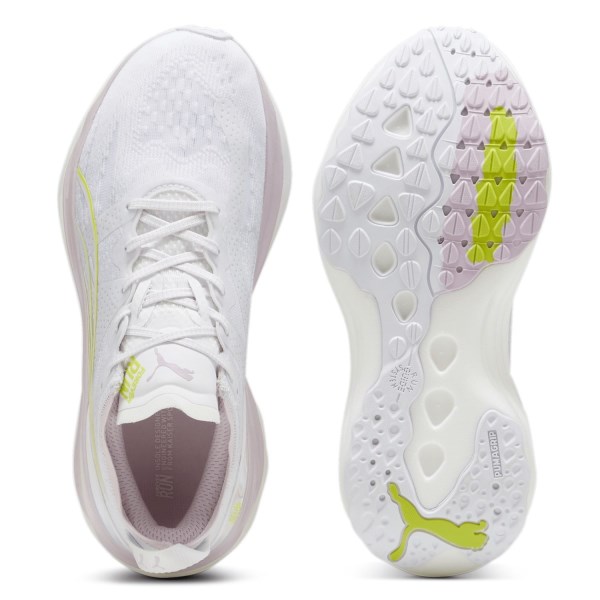 Puma ForeverRun Nitro - Womens Running Shoes - White/Grape Mist/Silver Mist slider