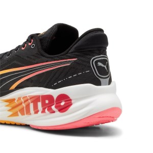 Puma Magnify Nitro Tech 2 - Mens Running Shoes - Black/Sun Stream/Sunset Glow slider