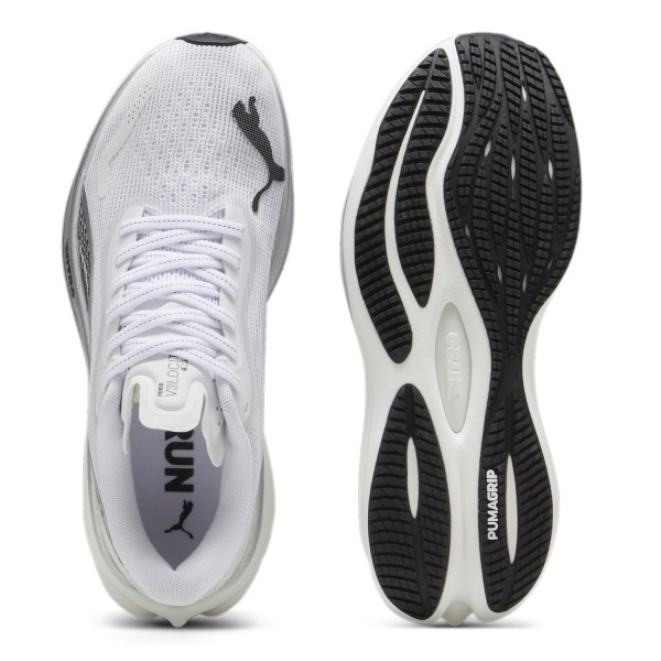 Puma Velocity Nitro - Womens Running Shoes - White/Silver/Black slider