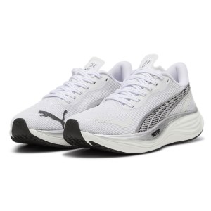 Puma Velocity Nitro - Womens Running Shoes - White/Silver/Black slider