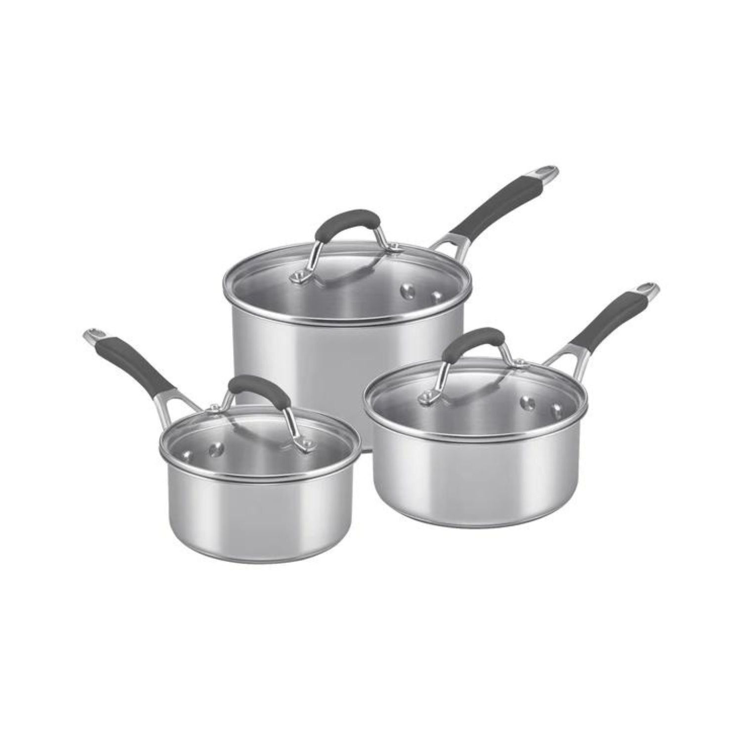 RACO Reliance Stainless Steel Induction 3 Piece Saucepan Set 16/18/20cm slider