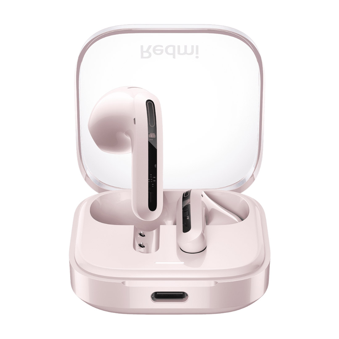 Redmi Buds 6 Active AI Wireless Earphones - Transparent Pink