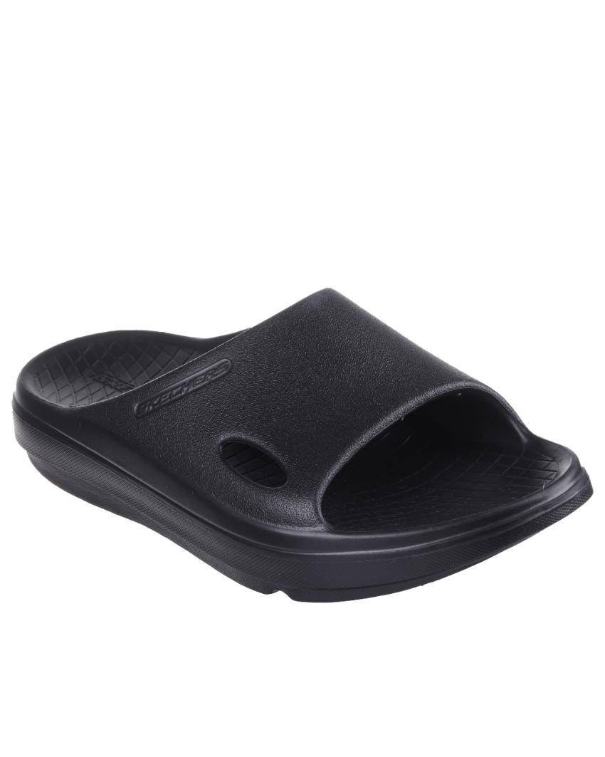 Relaxed Fit: Rebounce Slide - BLACK/BLACK slider