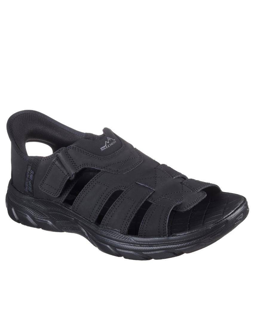 Relaxed Fit: Skechers Slip-Ins: Relvolted - Norvel - BLACK/BLACK slider