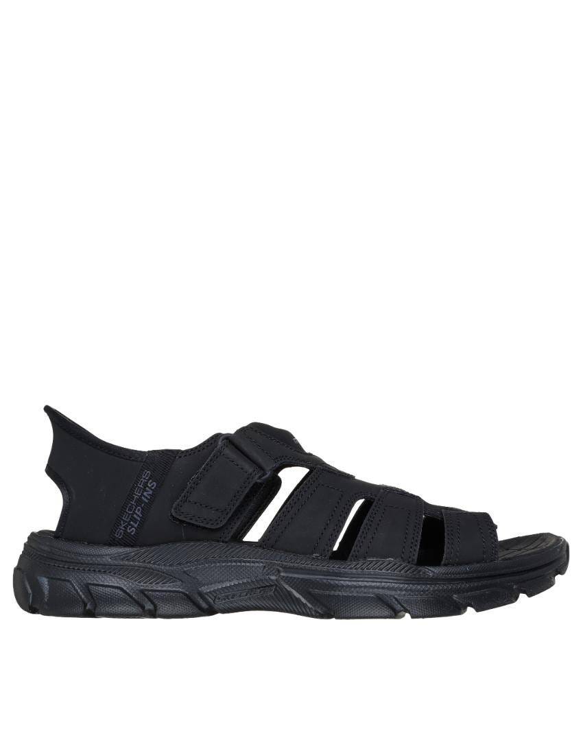 Relaxed Fit: Skechers Slip-Ins: Relvolted - Norvel - BLACK/BLACK slider