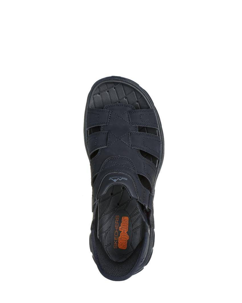 Relaxed Fit: Skechers Slip-Ins: Relvolted - Norvel - BLACK/BLACK slider