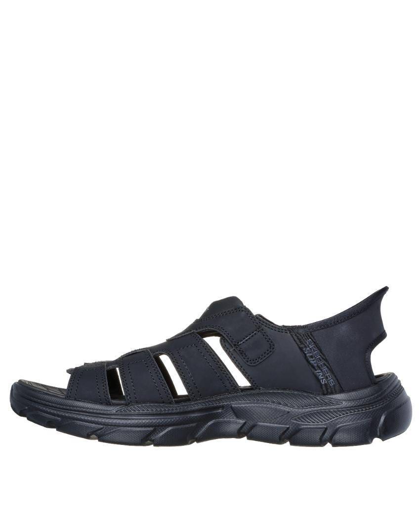 Relaxed Fit: Skechers Slip-Ins: Relvolted - Norvel - BLACK/BLACK slider