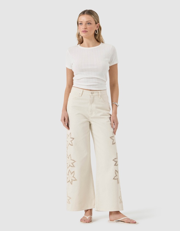 Relaxed Sailor In Bloom - Cream