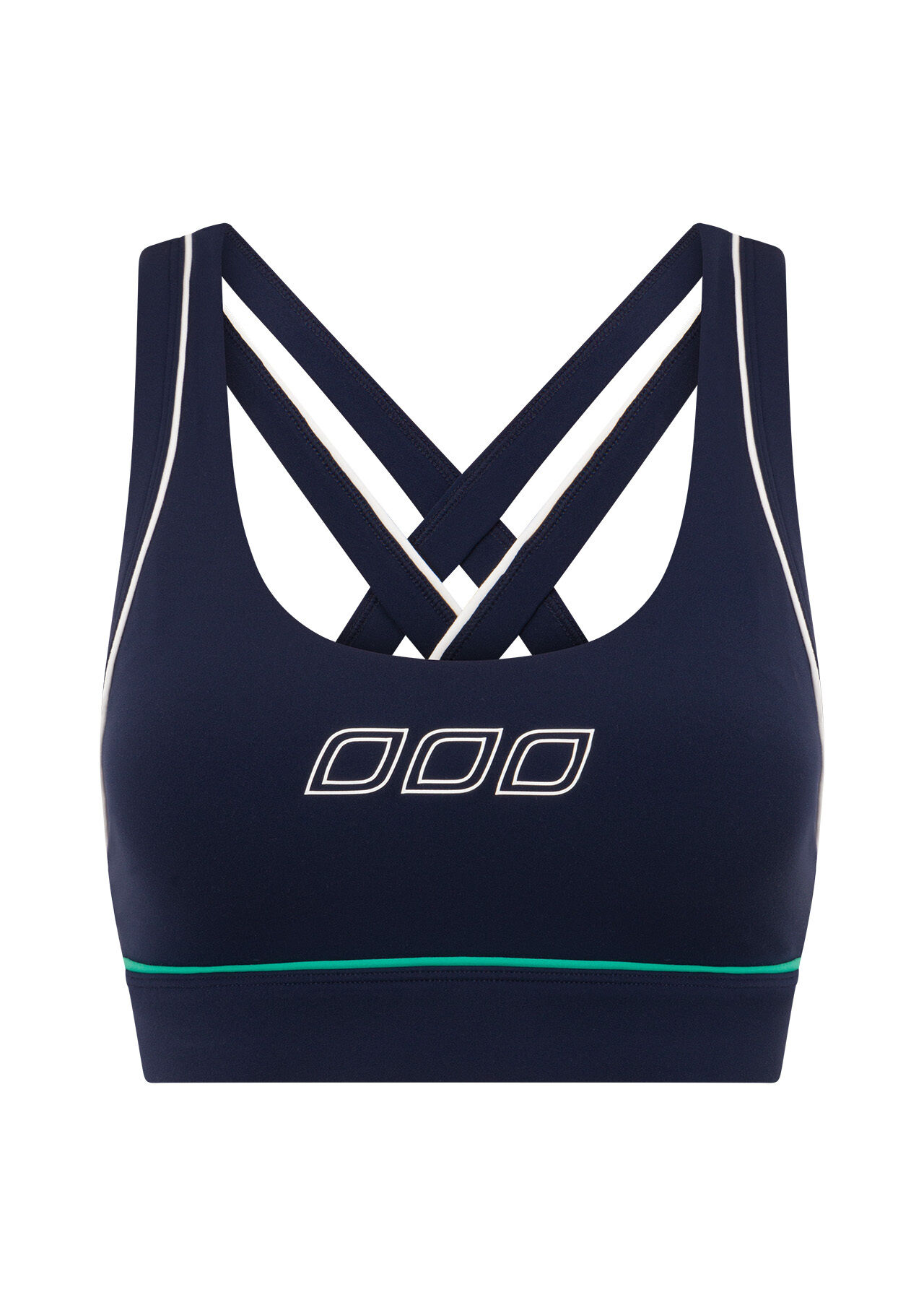 Relay High Support Sports Bra - French Navy slider