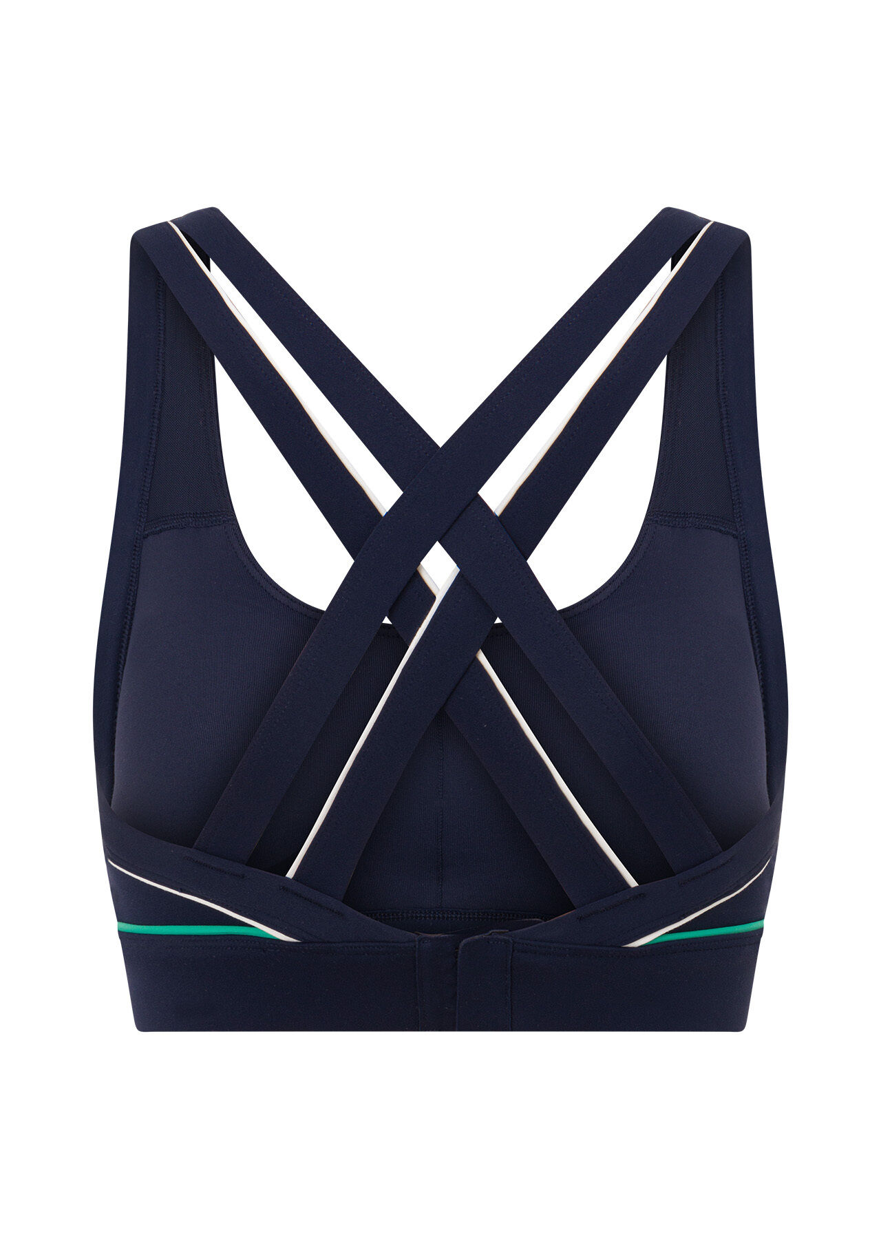 Relay High Support Sports Bra - French Navy slider