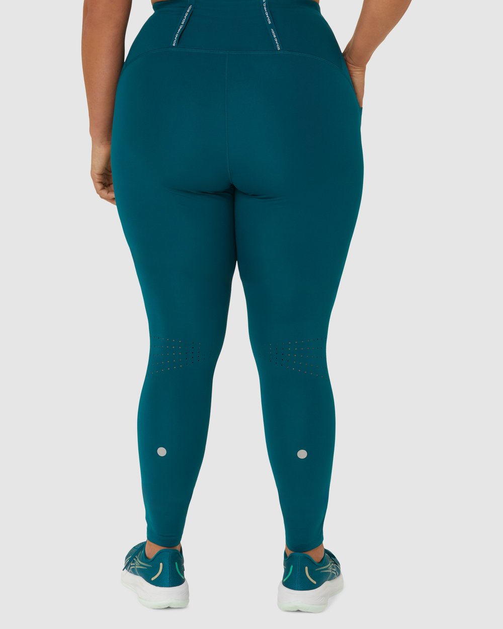 Road High Waist Tights - Women's - Rich Teal slider