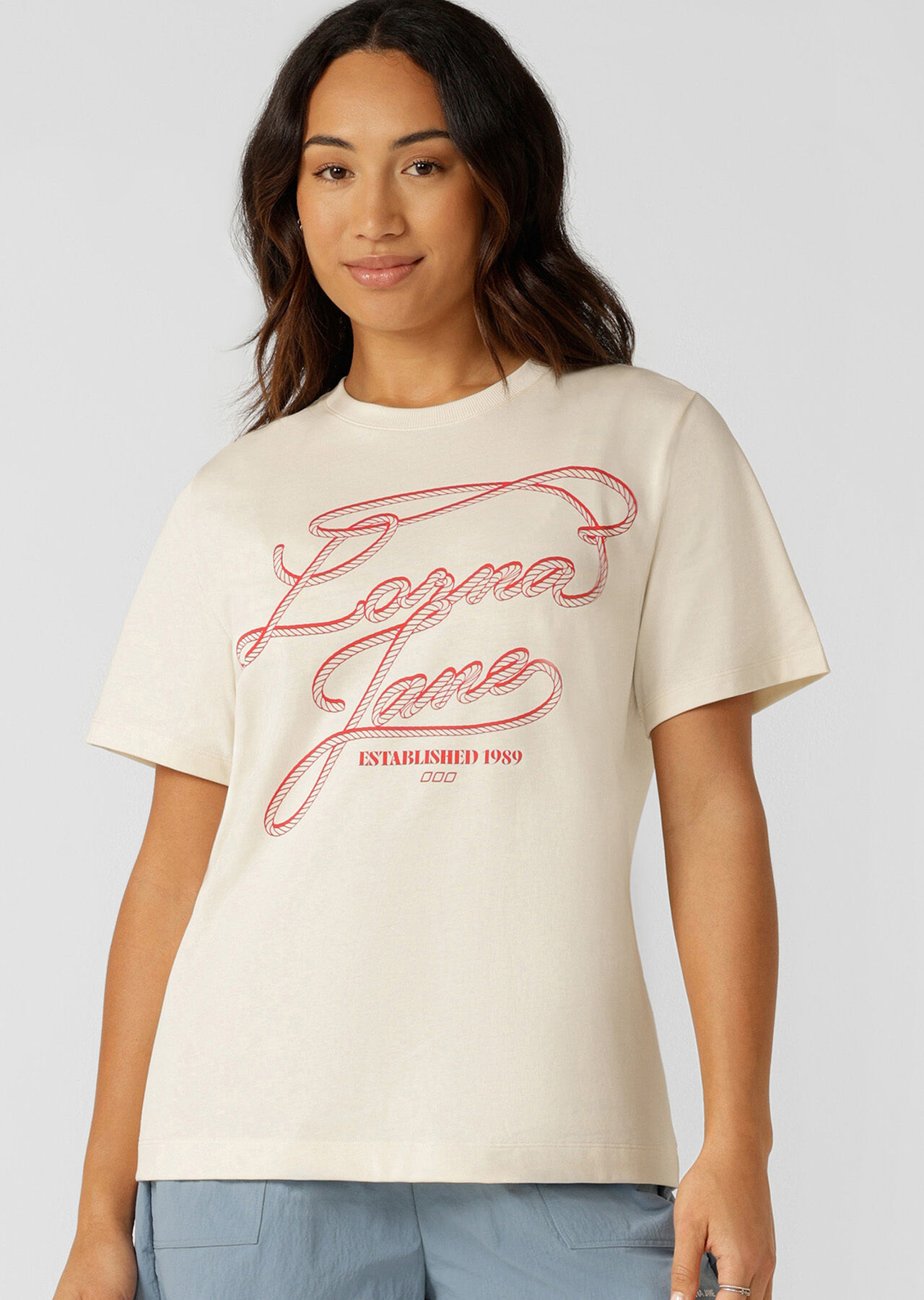 Rodeo Relaxed T-Shirt - Cream slider