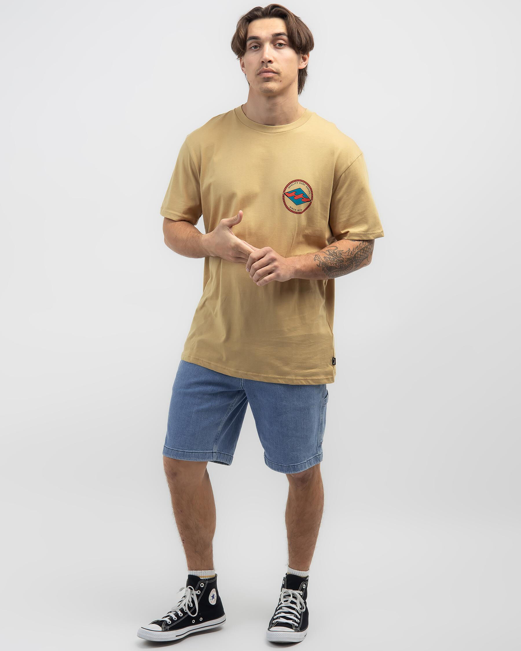 Rotor Diamond T-Shirt - Dusty Gold slider