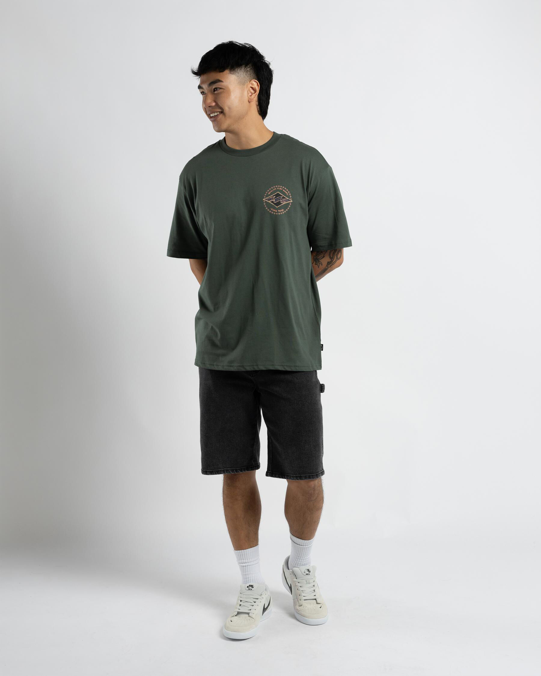 Rotor Diamond T-Shirt - Slate Green slider