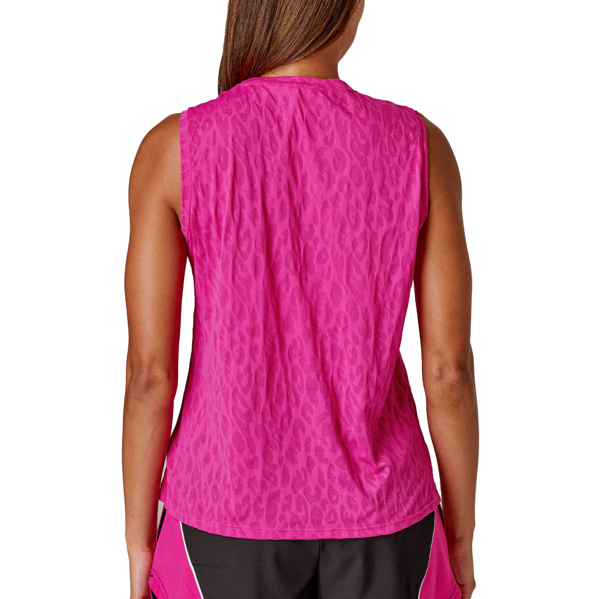 Running Bare Womens Elevate Air Workout Tank - Red slider